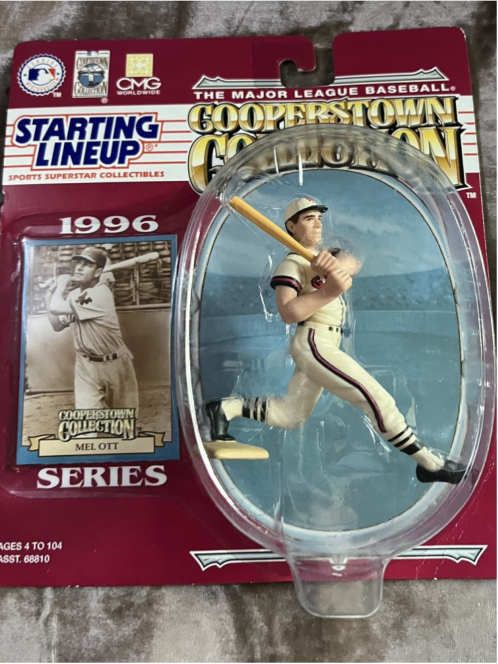 1996 Starting Lineup Cooperstown Collection MLB Mel Ott